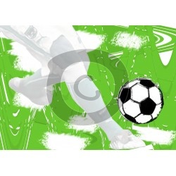 Einladungskarte Fußball