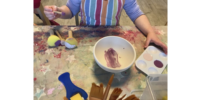 :) Happy Day - Keramik bemalen bei Ihnen Zuhause