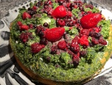 Spinat-Beeren-Torte